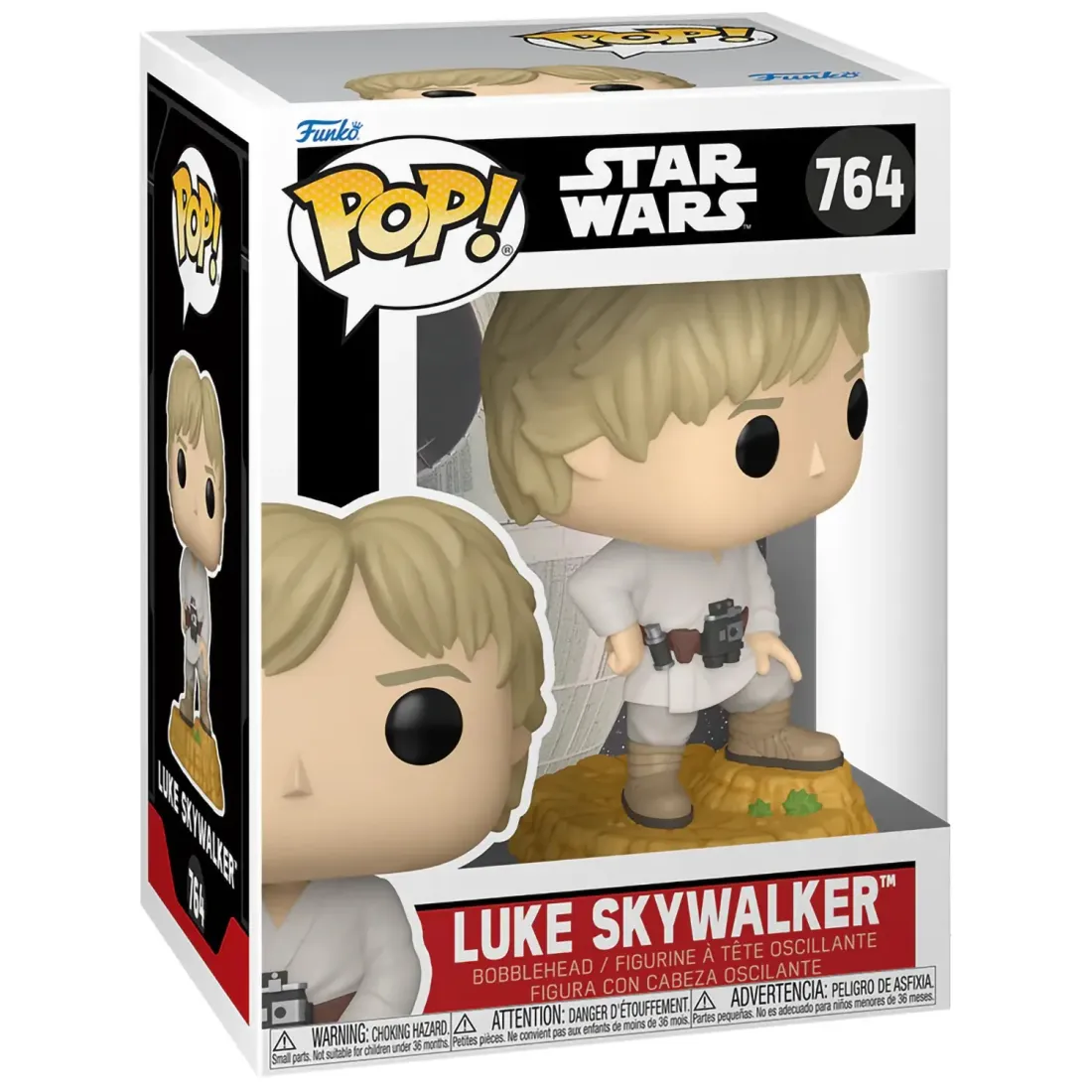 Фигурка Funko POP! Bobble Star Wars Ep 4 ANH Luke Skywalker (764) 83797