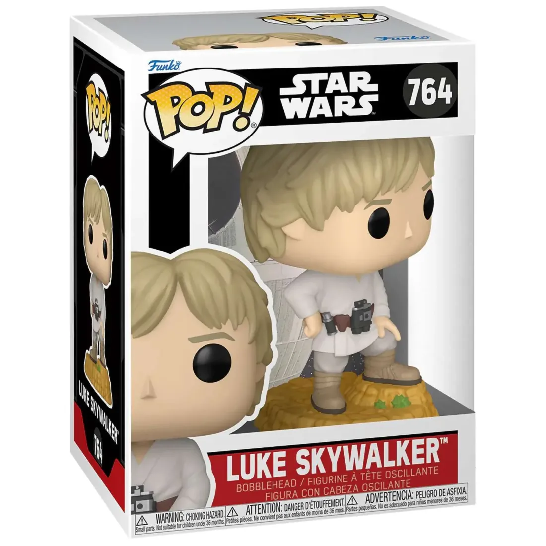 Фигурка Funko POP! Bobble Star Wars Ep 4 ANH Luke Skywalker (764) 83797