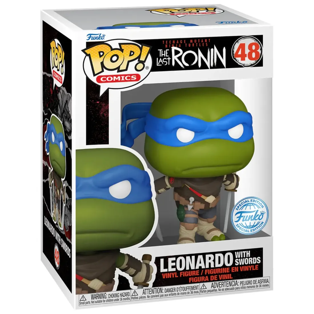 Фигурка Funko POP! Comics TMNT The Last Ronin Leonardo w/Sword (Exc) (48) 85094