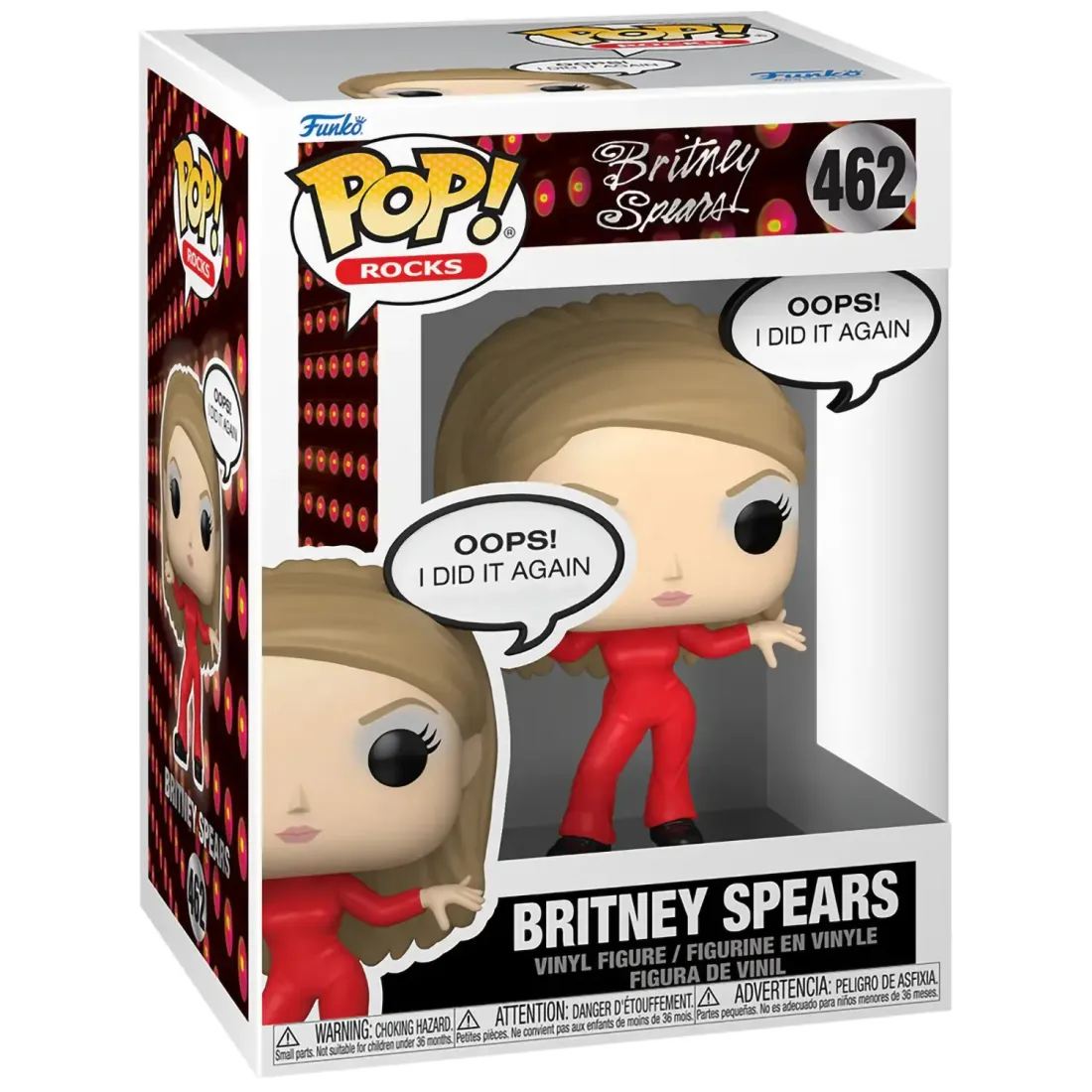 Фигурка Funko POP! Rocks Britney Spears (Oops, I Did it Again) (462) 83835