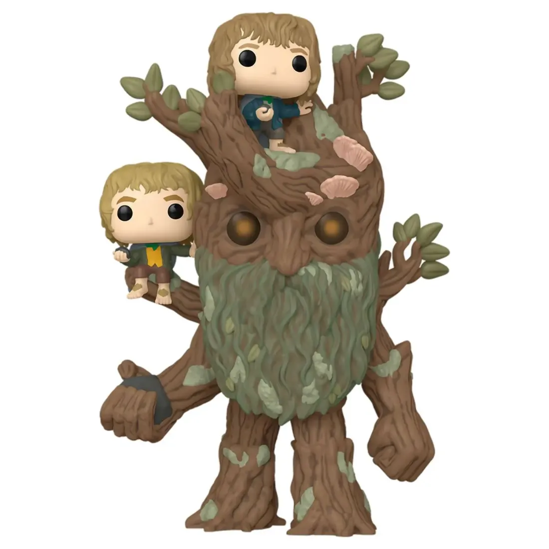 Фигурка Funko POP! Movies LOTR Treebeard with Merry & Pippin 6" (1579) 80834