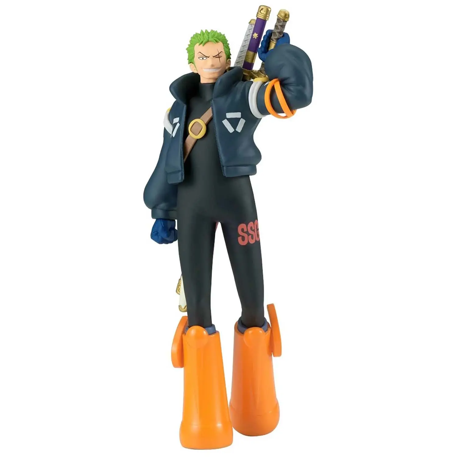Фигурка аниме Ван Пис One Piece Зоро The Shukko Roronoa Zoro Egghead figure 17см 86892