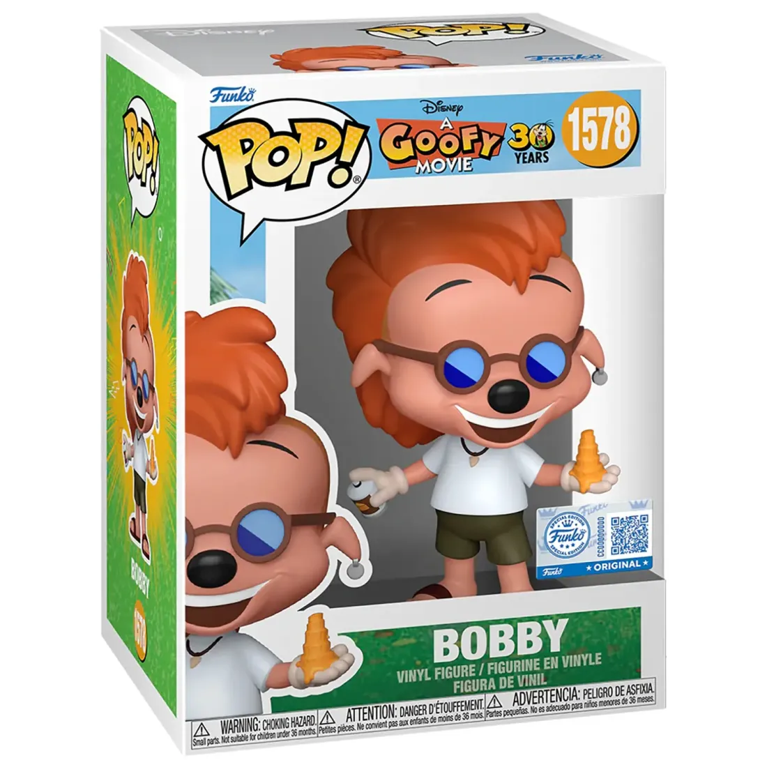 Фигурка Funko POP! Disney Goofy Movie 30th Bobby Zimuruski (1578) 84873