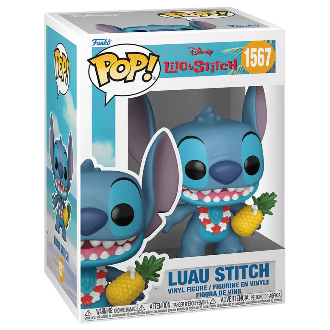 Фигурка Funko POP! Disney Lilo & Stitch Luau Stitch (1567) 86275