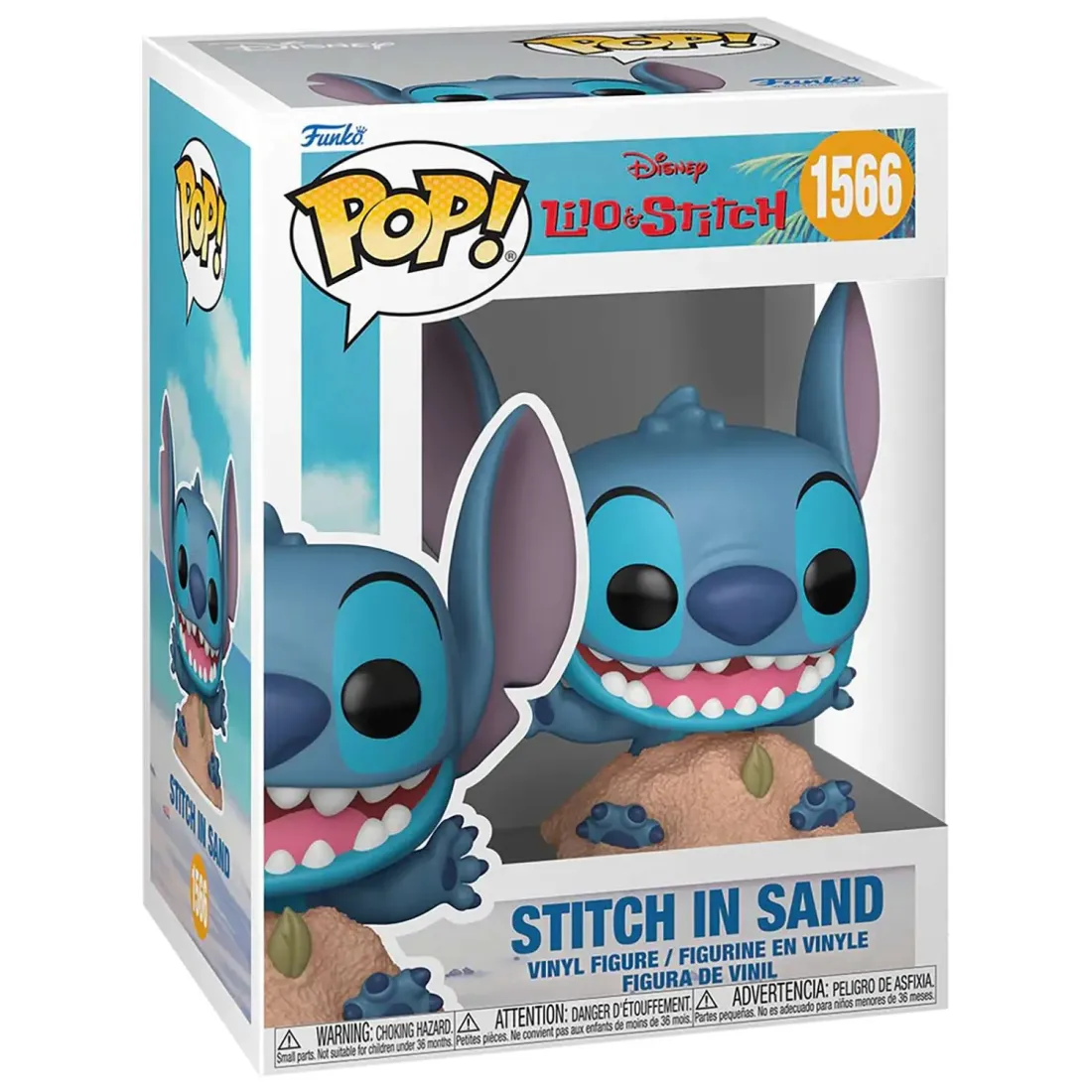 Фигурка Funko POP! Disney Lilo & Stitch Stitch in Sand (1566) 86276