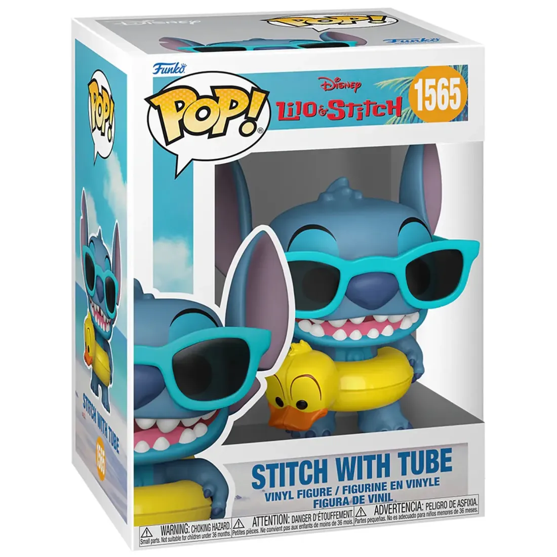 Фигурка Funko POP! Disney Lilo & Stitch Stitch with Tube (1565) 86277