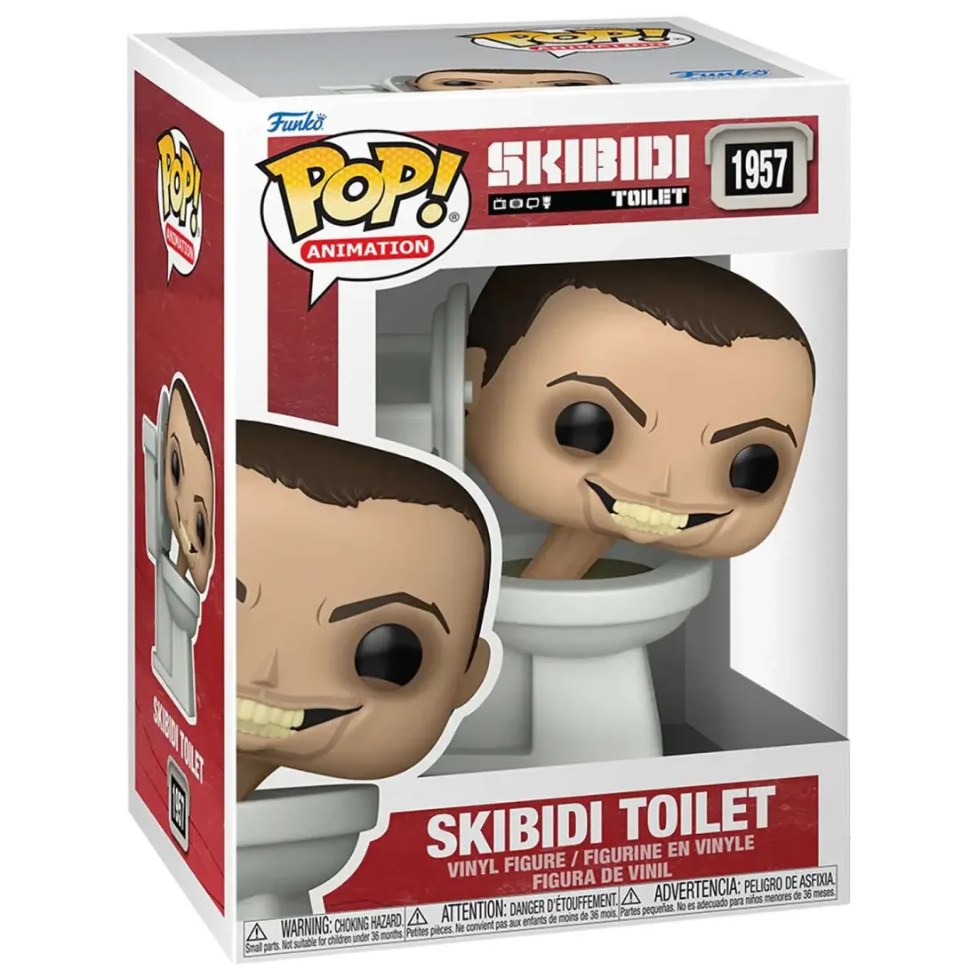 Фигурка Funko POP! Animation Skibidi Toilet Skibidi Toilet (1957) 88836