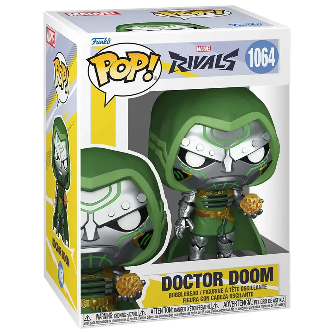 Фигурка Funko POP! Bobble Marvel Games Rivals Doctor Doom (1064) 83991