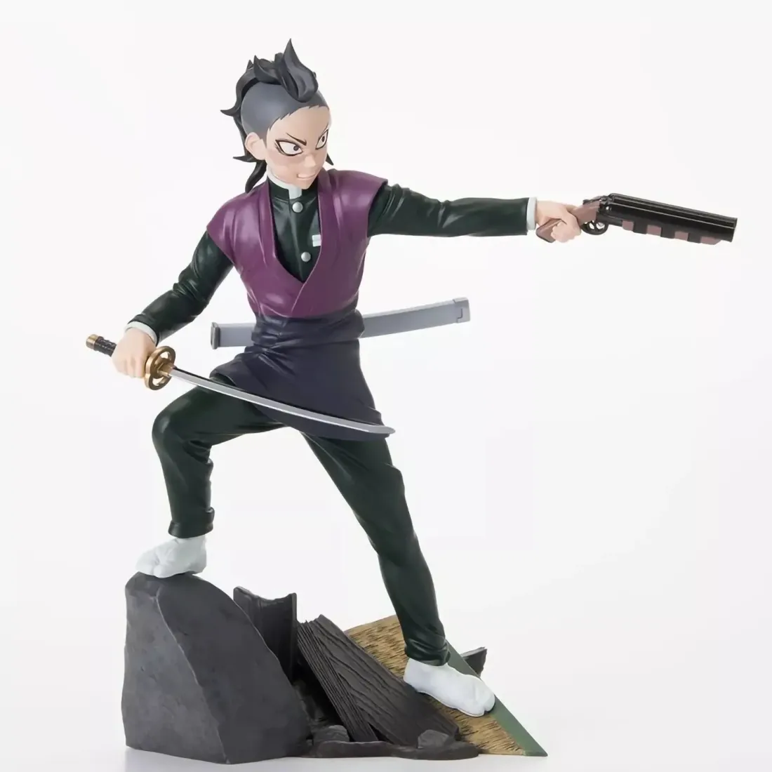 Фигурка Аниме SEGA Клинок рассекающий демонов Genya Shinazugawa 15,5см 4582733421902