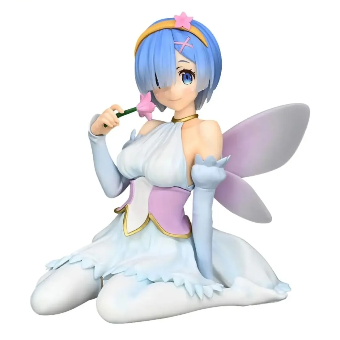 Фигурка Аниме FuRyu Noodle Stopper Re:Zero  Rem Flower Fairy 20см 4582655074828