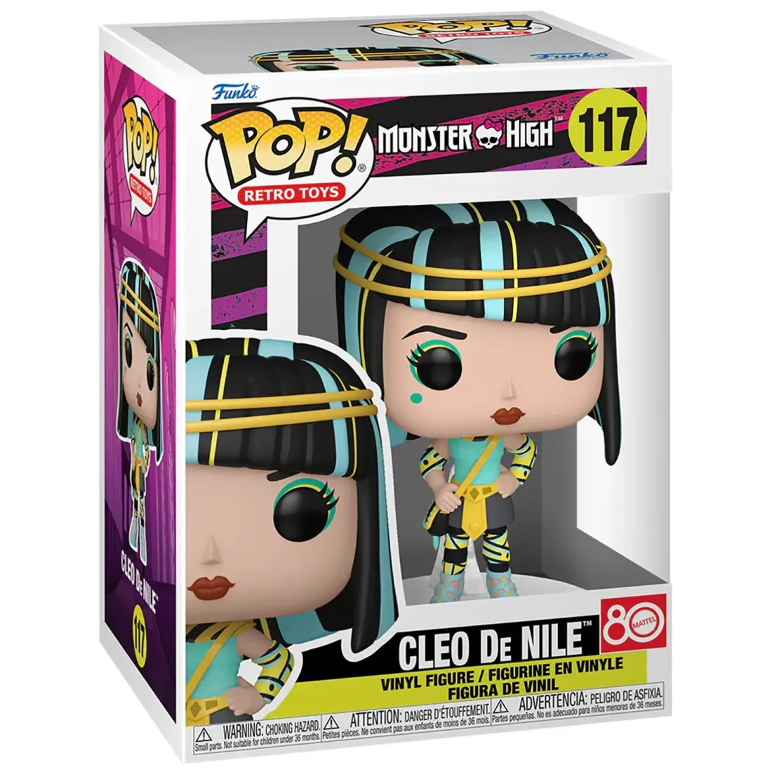 Фигурка Funko POP! Retro Toys Monster High Cleo De Nile (117) 67429