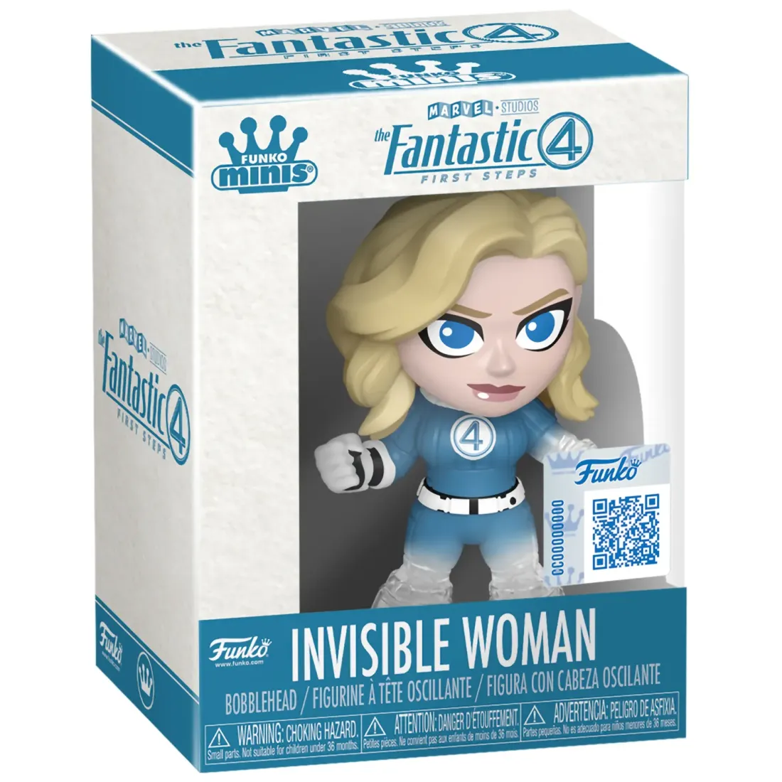 Фигурка Funko Minis Bobble Marvel Fantastic Four FF 1 штука в ассортименте (из 4) (Exc) 87218