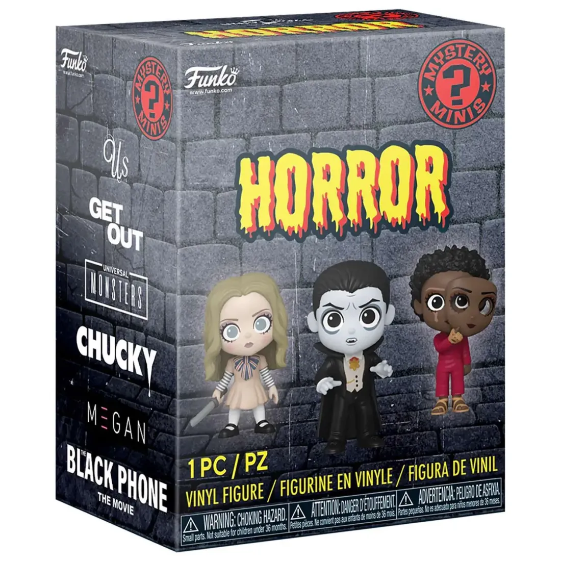 Фигурка Funko Mystery Minis NBCU Horror 1 штука в ассортименте (из 12) 87800
