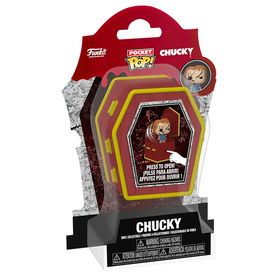 Фигурка Funko Pocket POP! Coffin Chucky Chucky 87797
