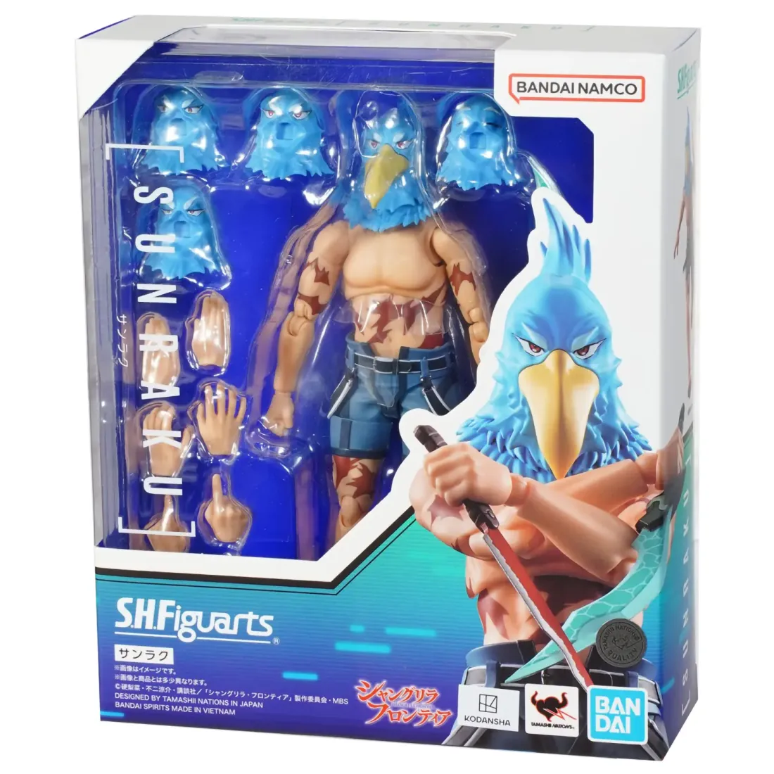 Фигурка аниме S.H.Figuarts Фронтир Шангри-Ла Shangri-La Frontier Sanraku 64716