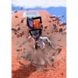 Фигурка аниме Figuarts Mini Человек Бензопила Chainsaw Man Денжи 49461