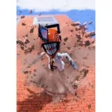 Фигурка аниме Figuarts Mini Человек Бензопила Chainsaw Man Денжи 49461