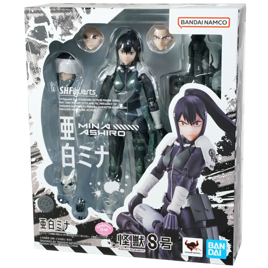 Фигурка аниме S.H.Figuarts Кайдзю номер восемь Kaiju No. 8 Мина Аширо Mina Ashiro 61784