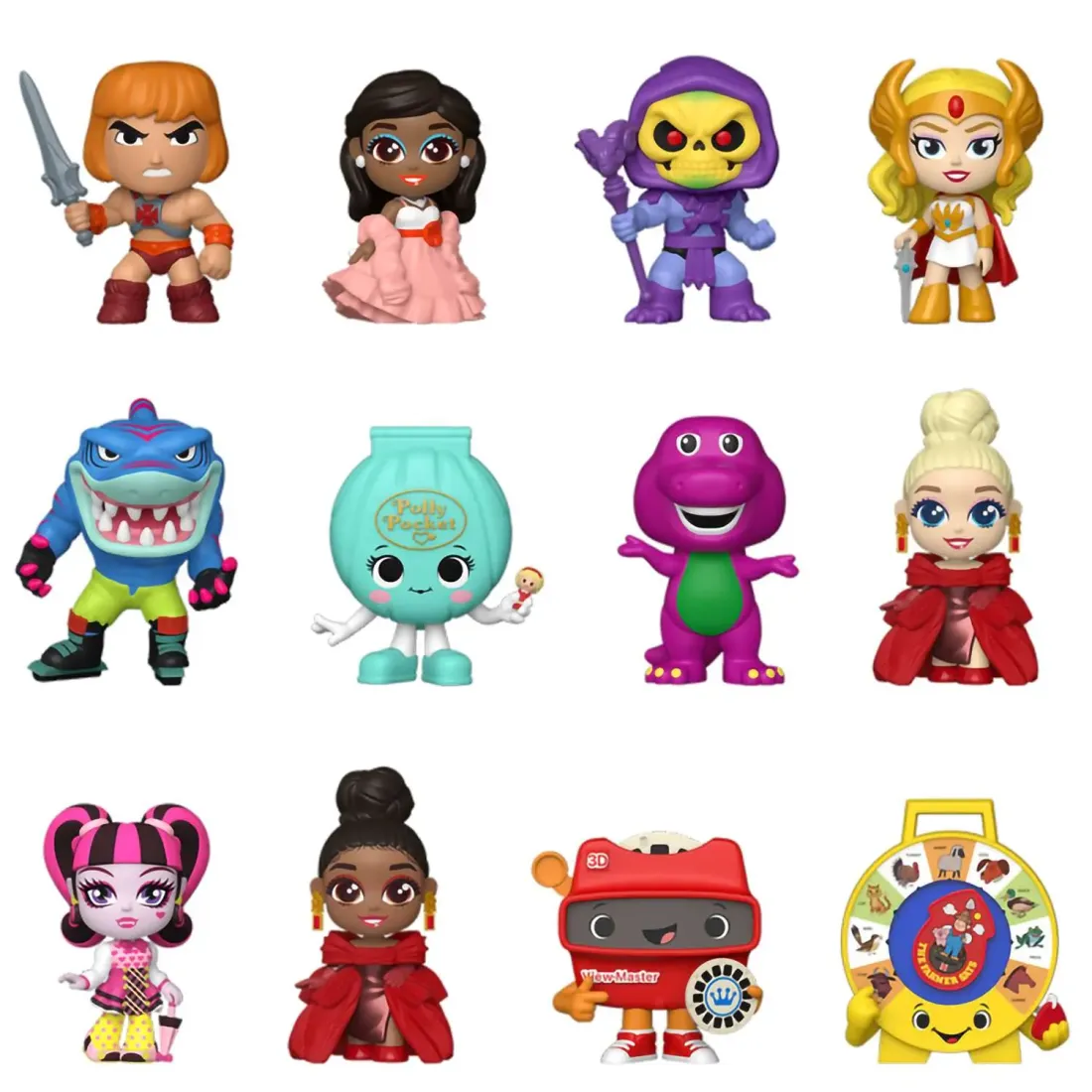 Фигурка Funko Mystery Minis Mattel 80th Retro Toys 1 штука в ассортименте (из12) 83978