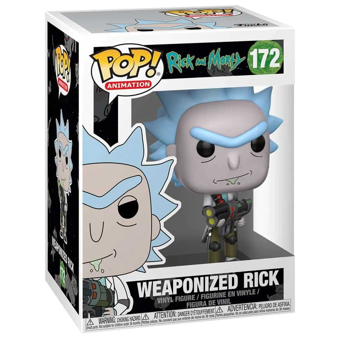 Фигурка Funko POP! Animation Rick & Morty Weaponized Rick w/Chase (172) 12439