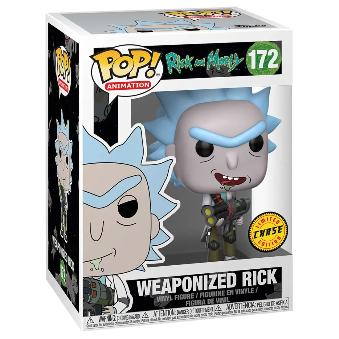 Фигурка Funko POP! Animation Rick & Morty Weaponized Rick w/Chase (172) 12439