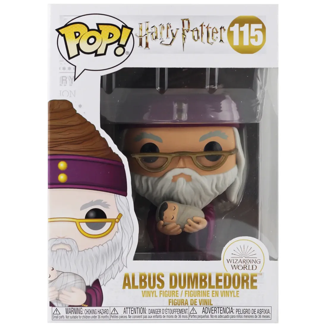 Фигурка Funko POP! Harry Potter S10 Albus Dumbledore w/Baby Harry (115) 48067