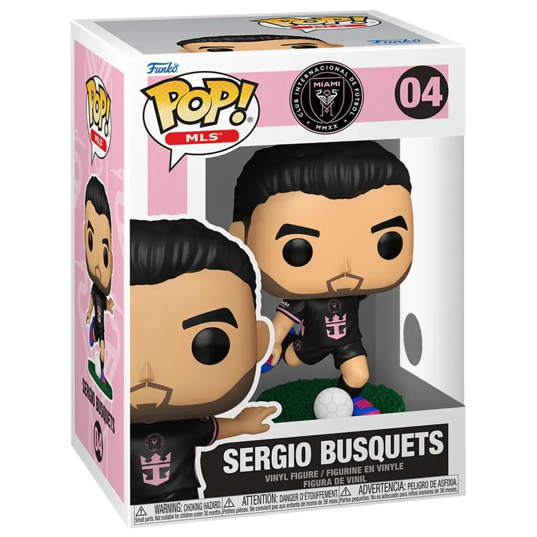 Фигурка Funko POP! MLS Inter Miami Sergio Busquets (away) (04) 88619