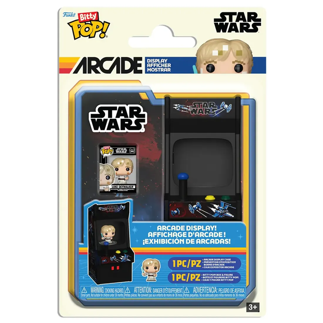 Фигурка Funko Bitty POP! Arcade Star Wars Luke Skywalker (8-Bit) 85545