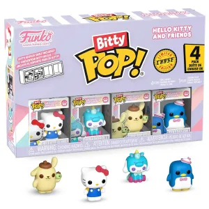 Фигурка Funko Bitty POP! Hello Kitty And Friends HK+Cinnamoroll+Pompompurin+Chase (1 of 4) 4PK 85713