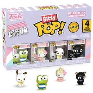 Фигурка Funko Bitty POP! Hello Kitty And Friends Keroppi+HK+Pochacco+Chase (1 of 4) 4PK 85714