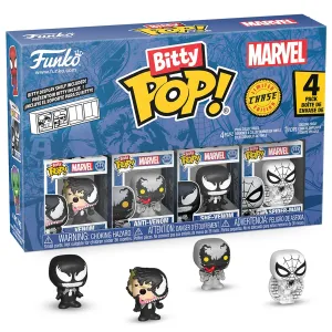 Фигурка Funko Bitty POP! Marvel Spider-Man Venom+Anti-Venom+She-Venom+Chase (1 of 4) 4PK 85703