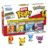 Фигурка Funko Bitty POP! Pokemon Charmander+Jolteon+Lapras+Rattata 4PK 81133