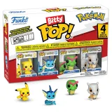 Фигурка Funko Bitty POP! Pokemon Pikachu+Vaporeon+Caterpie+Cubone 4PK 81132