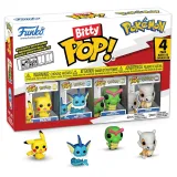 Фигурка Funko Bitty POP! Pokemon Pikachu+Vaporeon+Caterpie+Cubone 4PK 81132