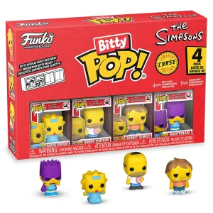 Набор Funko Bitty POP! Simpsons Maggie+Homer+Barney+Сhase (1 of 4) 4шт 85709