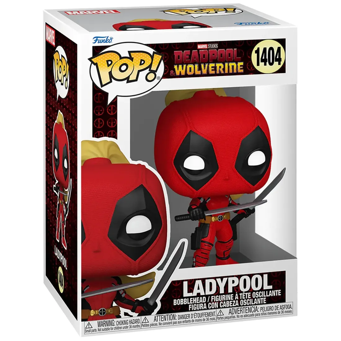 Фигурка Funko POP! Bobble Marvel Deadpool 3 Ladypool (1404) 85074