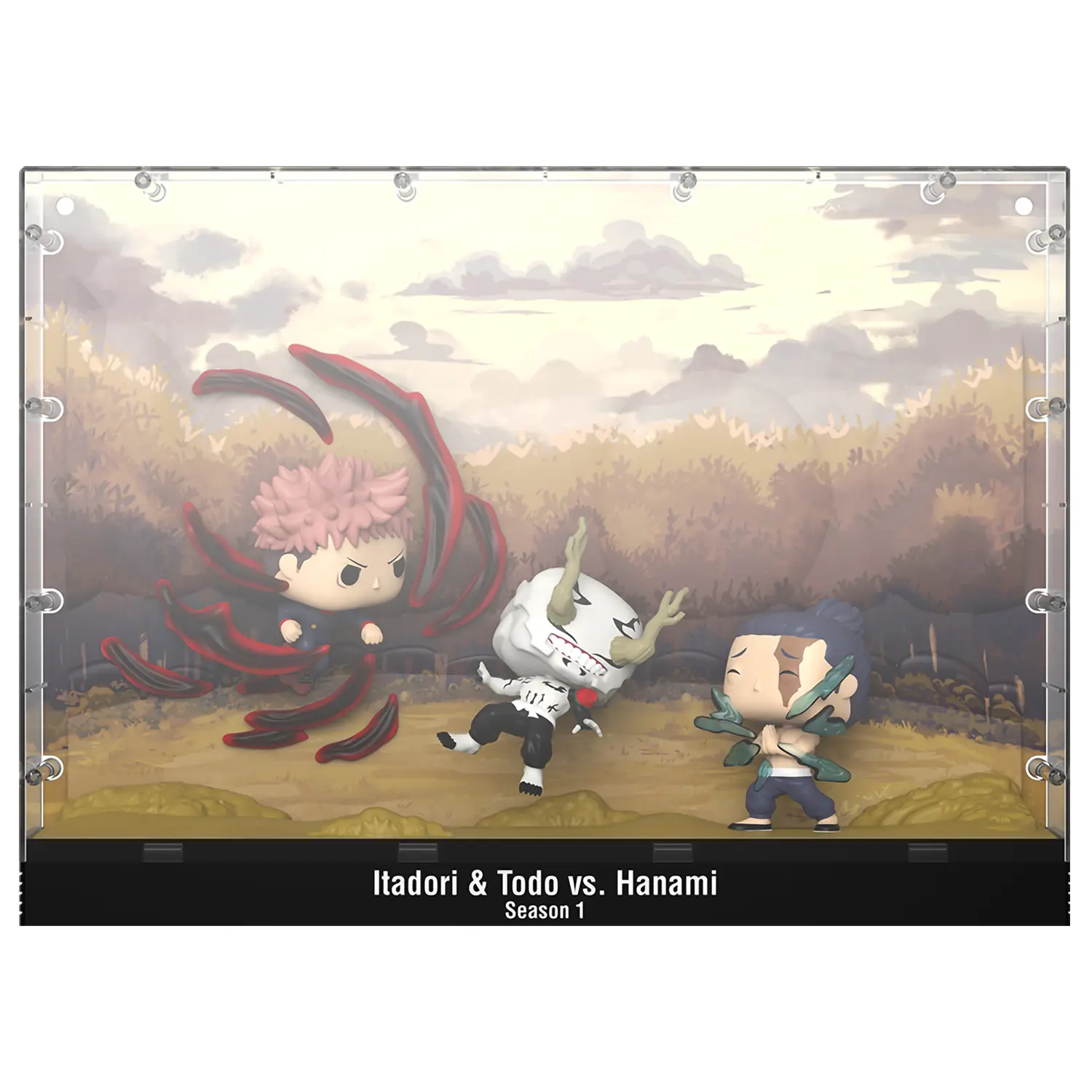 Фигурка Funko POP! Moment Jujutsu Kaisen Yuji Itadori & Aoi Todo vs Hanami S1 (06) 70265