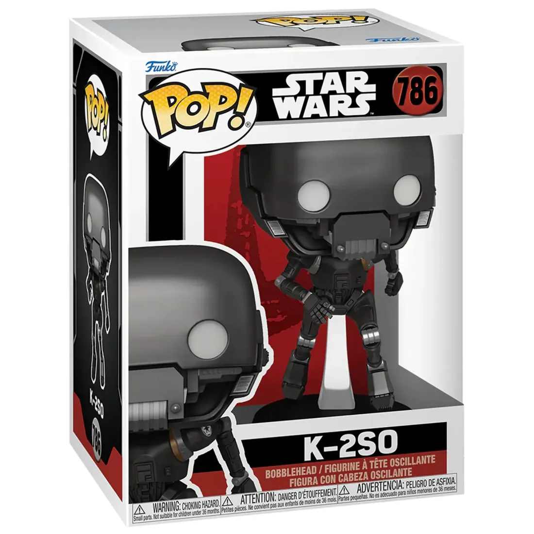 Фигурка Funko POP! Bobble Star Wars Andor S3 K-2SO (786) 86906
