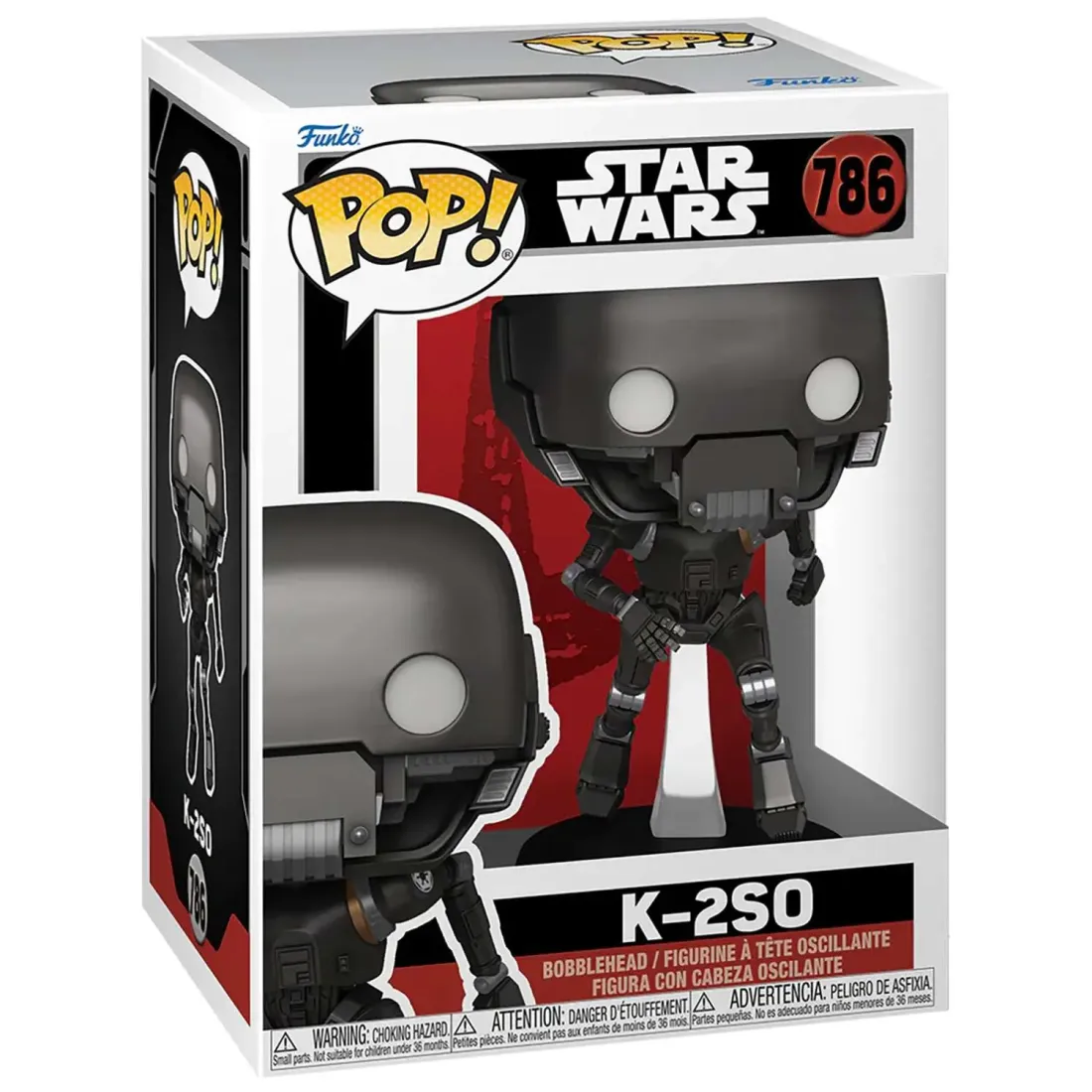 Фигурка Funko POP! Bobble Star Wars Andor S3 K-2SO (786) 86906