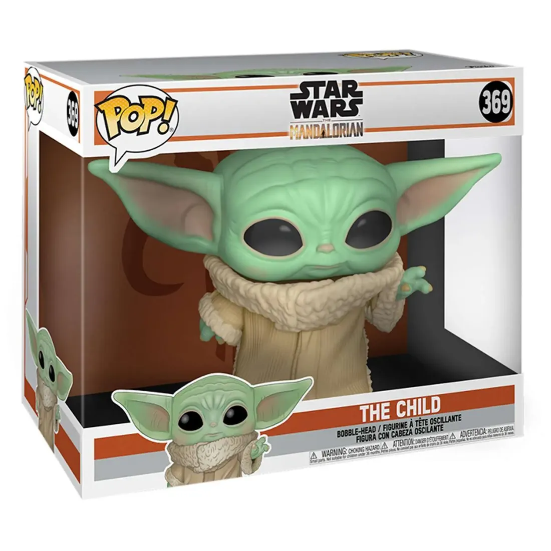 Фигурка Funko POP! Bobble Star Wars Mandalorian The Child 10" (369) 49757