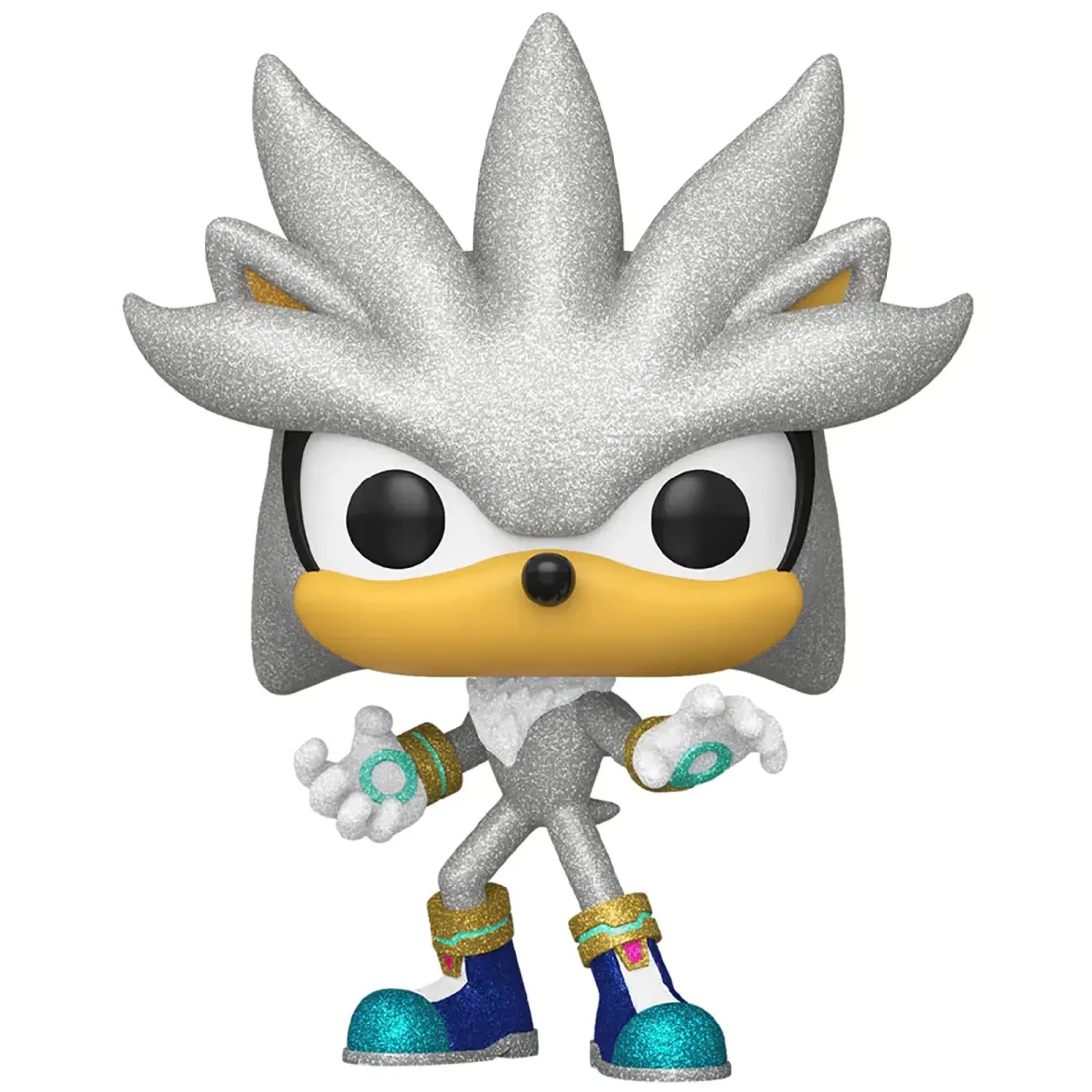 Фигурка Funko POP! Games Sonic the Hedgehog Silver (DGLT) (Exc) (1103) 87227