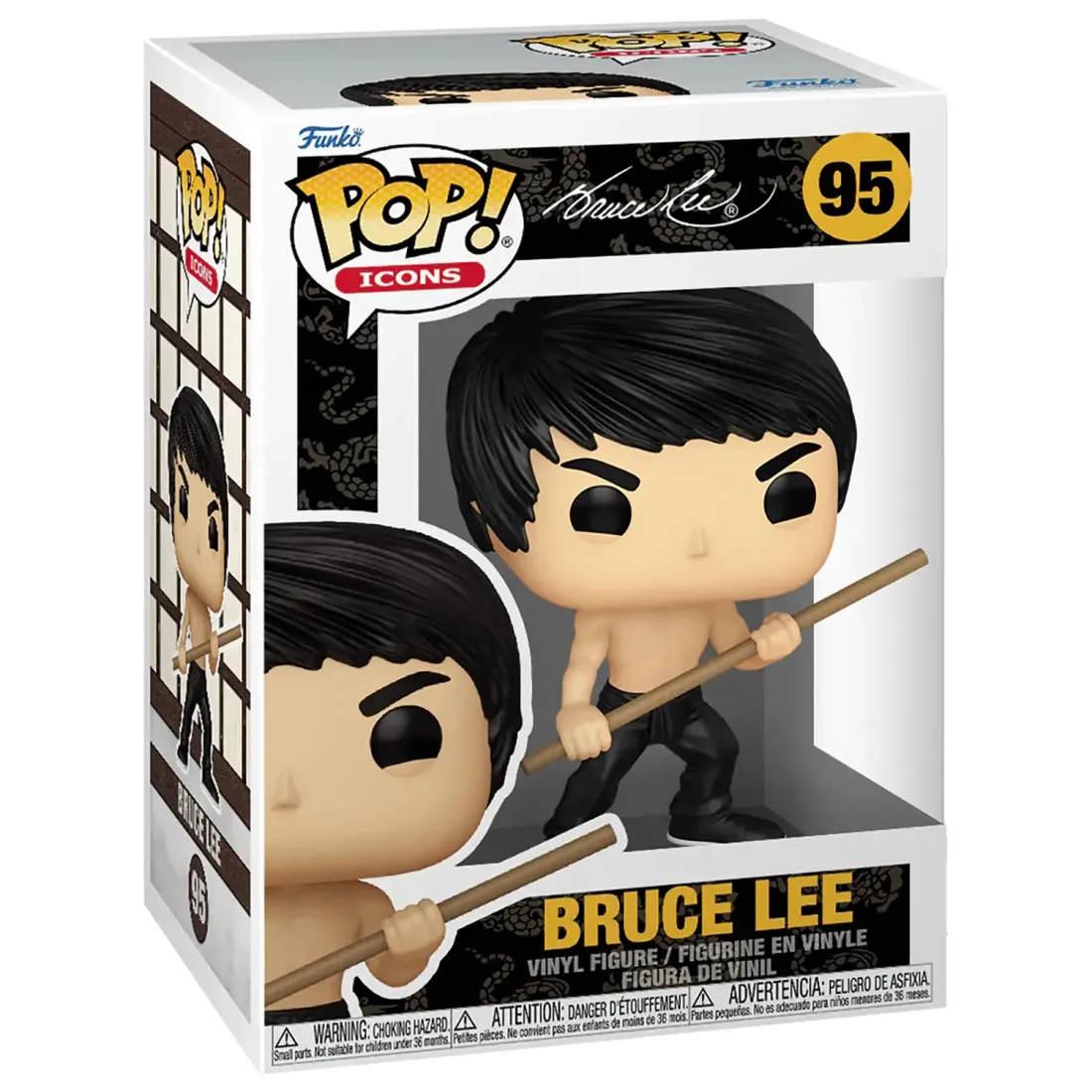 Фигурка Funko POP! Icons Bruce Lee Bruce Lee (Dynamic) (95) 86522