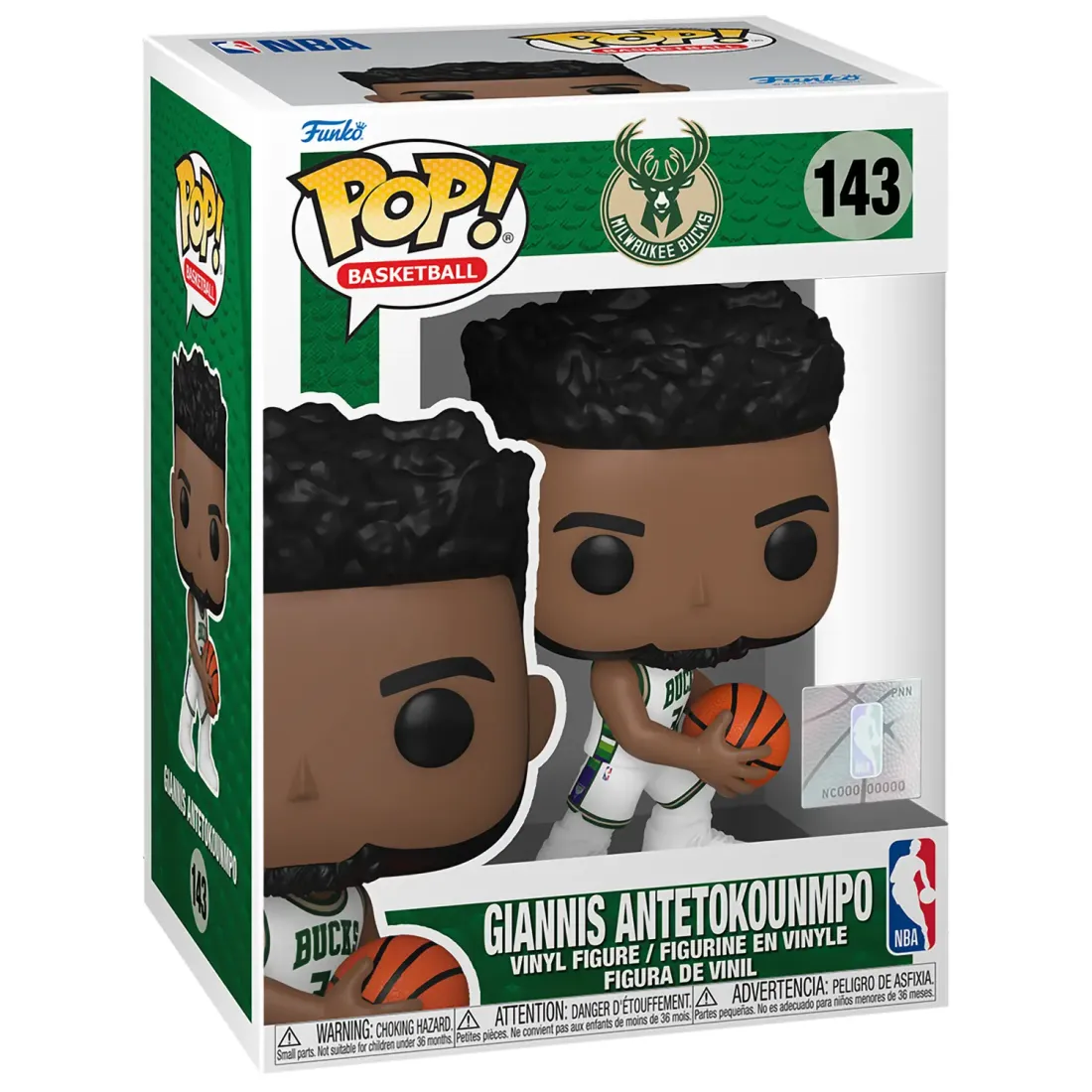 Фигурка Funko POP! NBA Bucks Giannis Antetokounmpo (CE\'21) (143) 64005