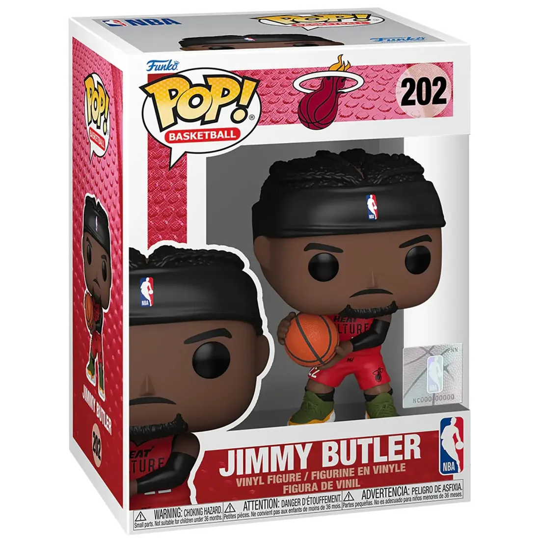 Фигурка Funko POP! NBA Heat Jimmy Butler (City Edition 24-25) (202) 83845