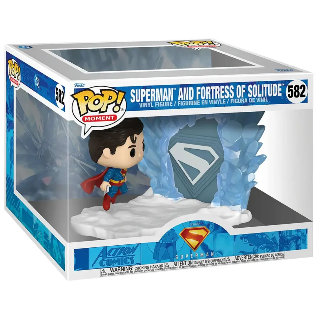 Фигурка Funko POP! Moment DC Superman 2025 Superman And Fortress Of Solitude (582) 86642