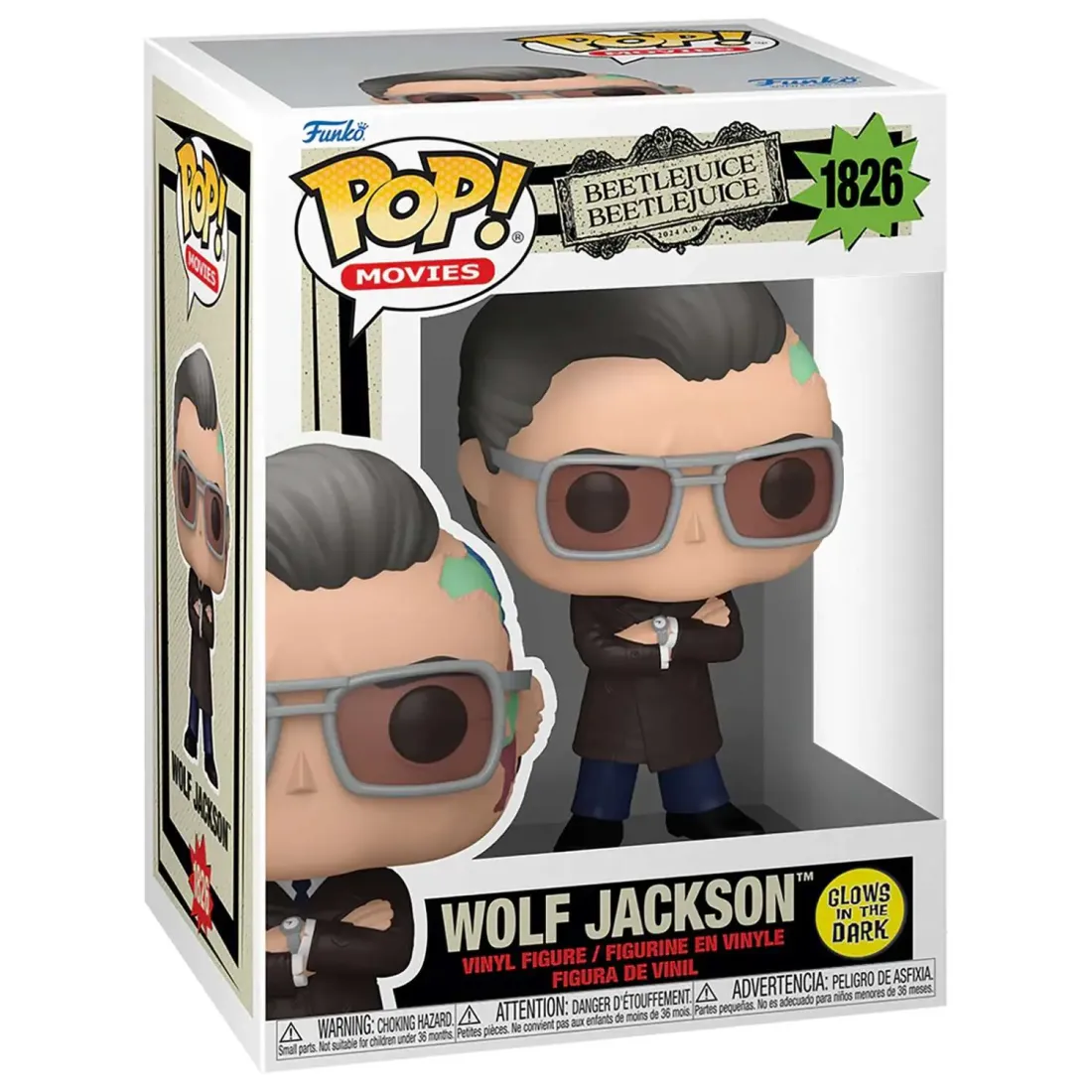Фигурка Funko POP! Movies Beetlejuice 2 S2 Wolf Jackson (GW) (1826) 86684