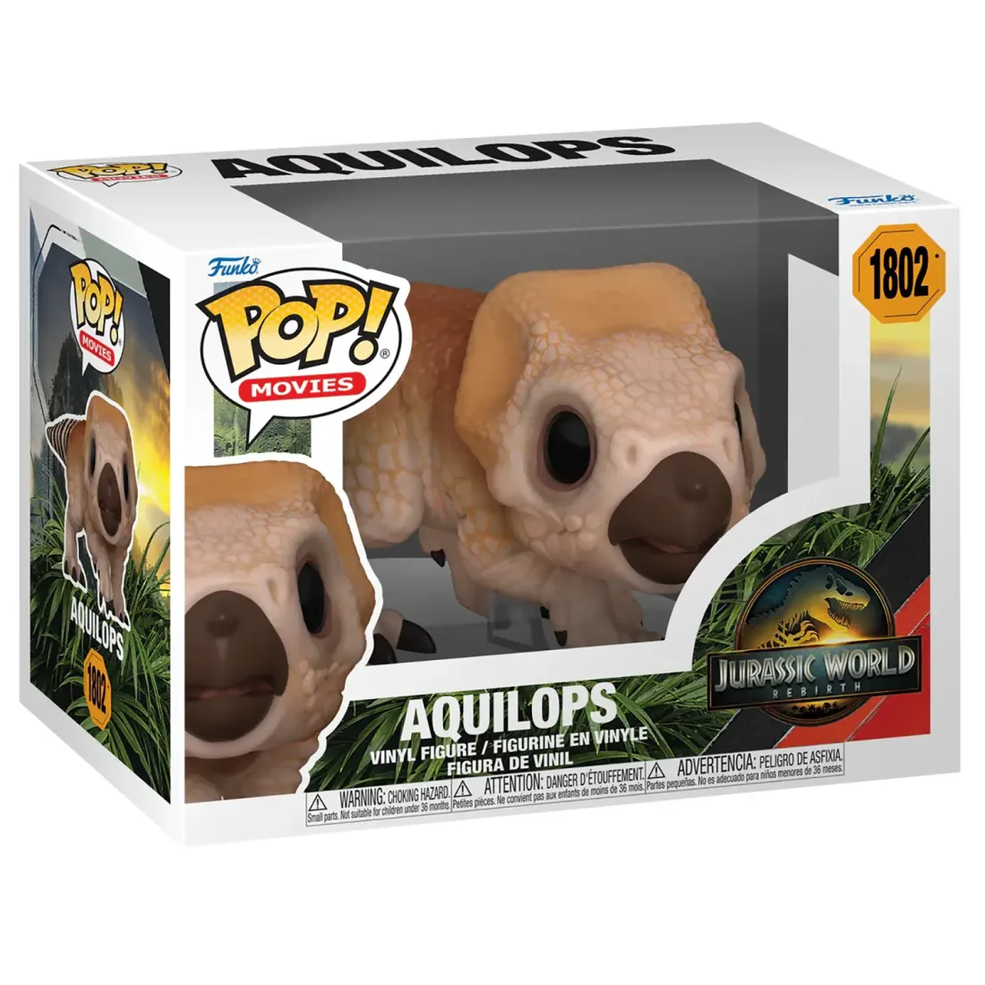 Фигурка Funko POP! Movies Jurassic World Rebirth Aquilops (1802) 86658
