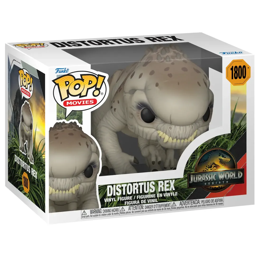 Фигурка Funko POP! Movies Jurassic World Rebirth Distortus Rex (1800) 86661