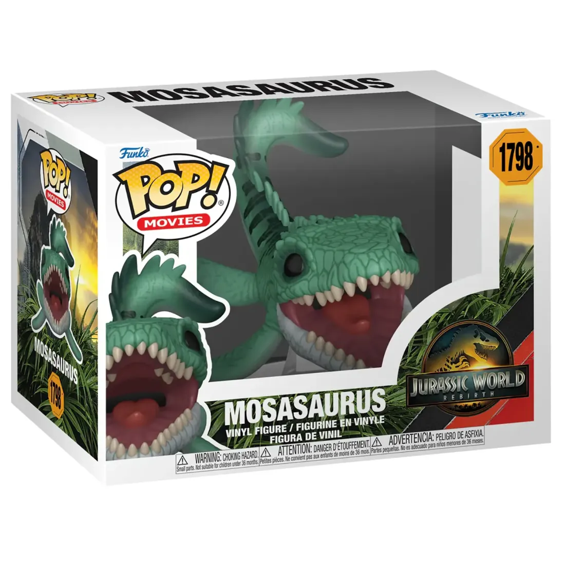 Фигурка Funko POP! Movies Jurassic World Rebirth Mosasaurus (1798) 86659