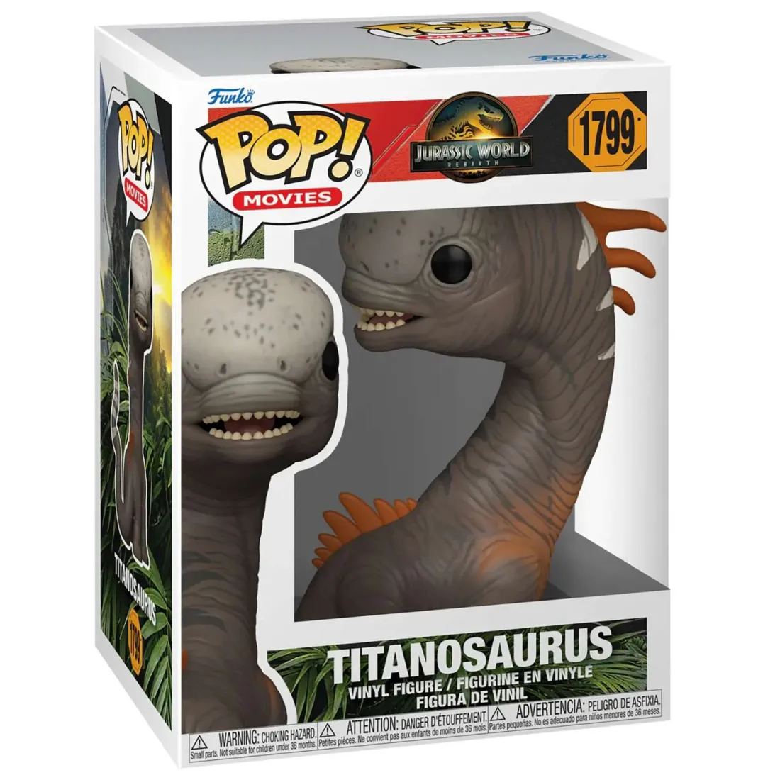 Фигурка Funko POP! Movies Jurassic World Rebirth Titanosaurus (1799) 86660